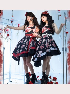 Deep Gaze Guro Lolita Dress JSK by Cat Highness (CH55)
